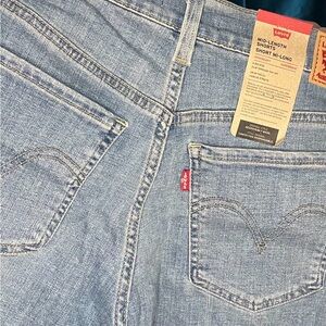 Levi's Classic Blue Denim Shorts